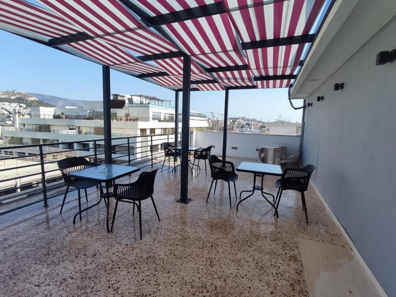 Voda Luxury Residence #401 - Acropolis View Rooftop Atina Dış mekan fotoğraf